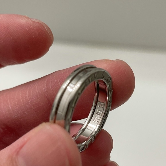 Bvlgari b-zero 1 band whitegold 18k ring - Picture 3 of 8